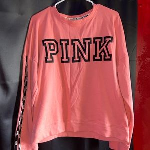 Pink long sleeve sweater